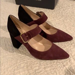 Tommy Hilfiger suede Mary Jane heels! NWOT